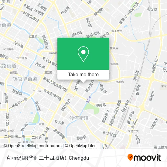 克丽缇娜(华润二十四城店) map