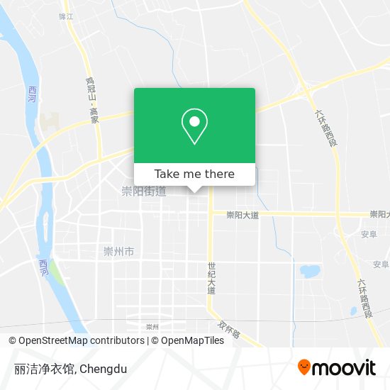 丽洁净衣馆 map