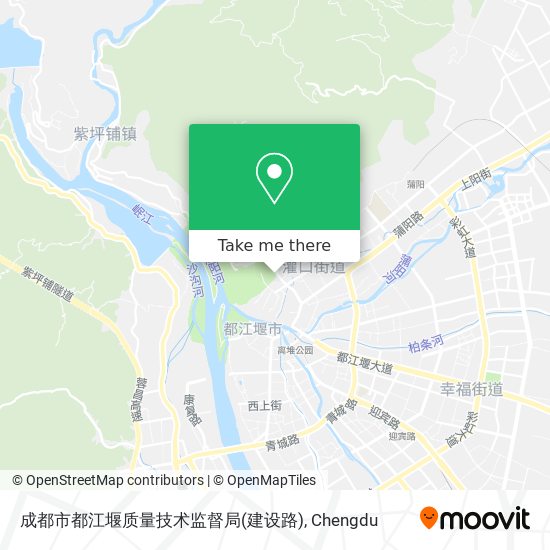 成都市都江堰质量技术监督局(建设路) map
