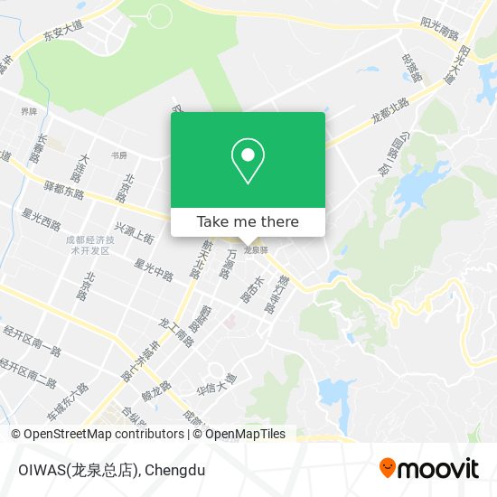 OIWAS(龙泉总店) map