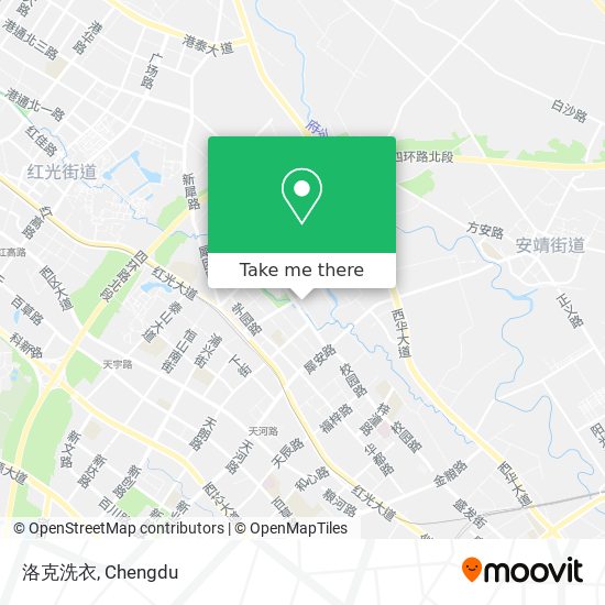 洛克洗衣 map