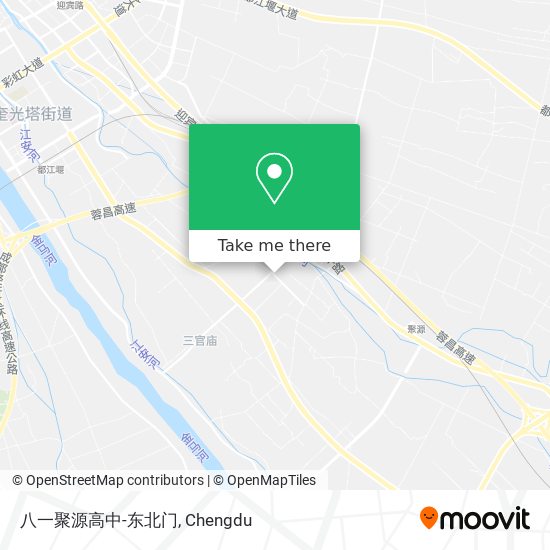八一聚源高中-东北门 map