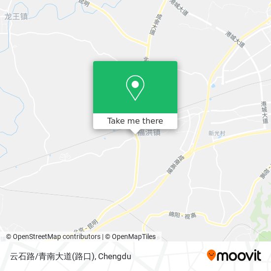 云石路/青南大道(路口) map