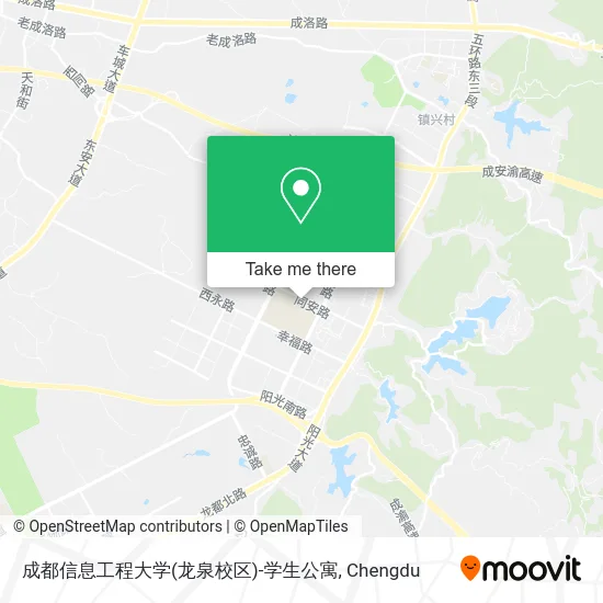 成都信息工程大学(龙泉校区)-学生公寓 map