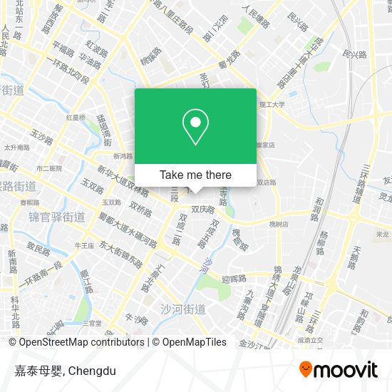 嘉泰母婴 map
