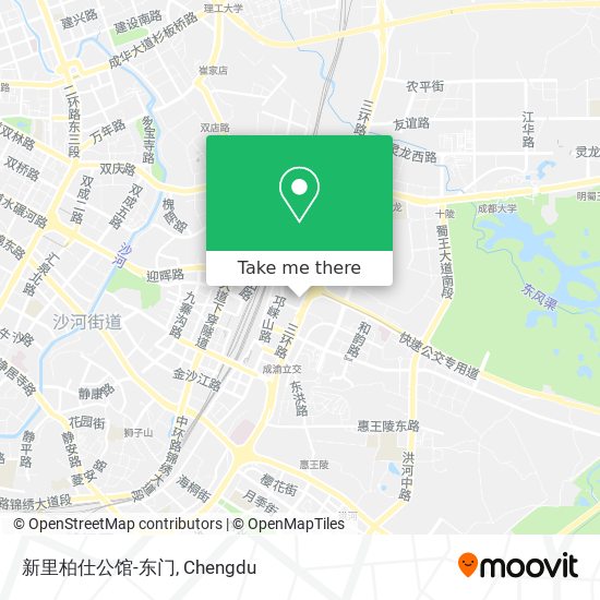 新里柏仕公馆-东门 map