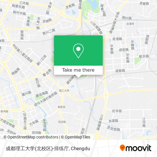 成都理工大学(北校区)-排练厅 map