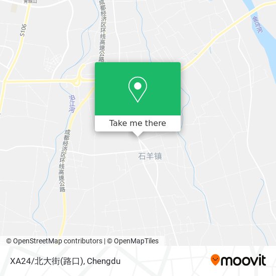 XA24/北大街(路口) map