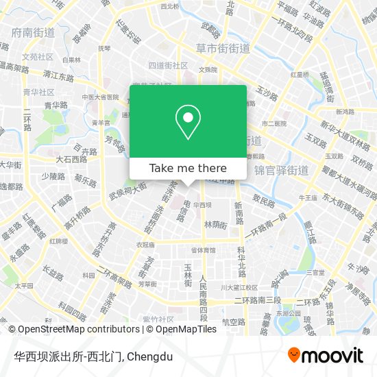 华西坝派出所-西北门 map