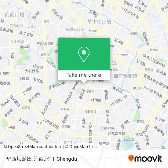 华西坝派出所-西北门 map