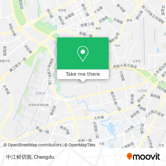 中江鲜切面 map