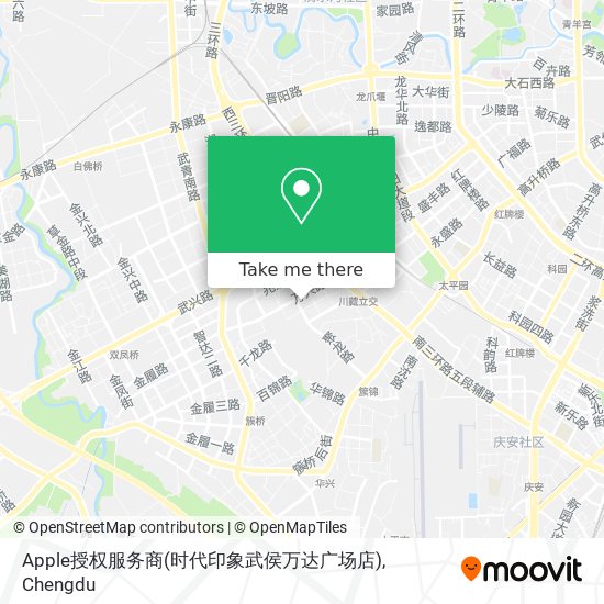 Apple授权服务商(时代印象武侯万达广场店) map