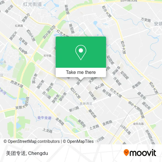 美团专送 map
