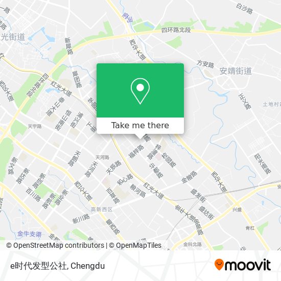 e时代发型公社 map