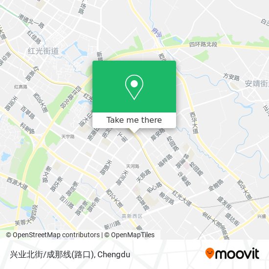 兴业北街/成那线(路口) map