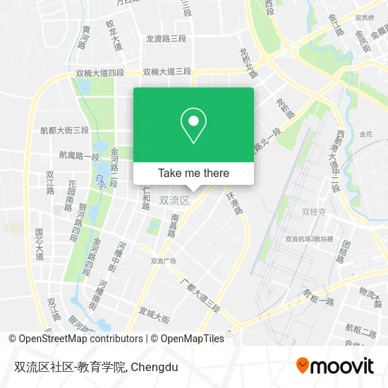 双流区社区-教育学院 map