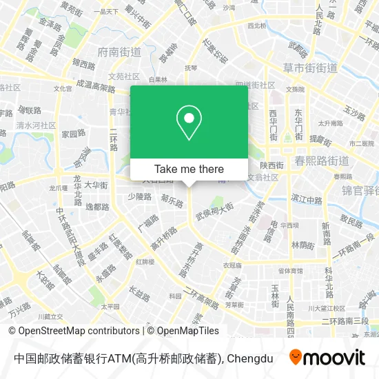 中国邮政储蓄银行ATM(高升桥邮政储蓄) map