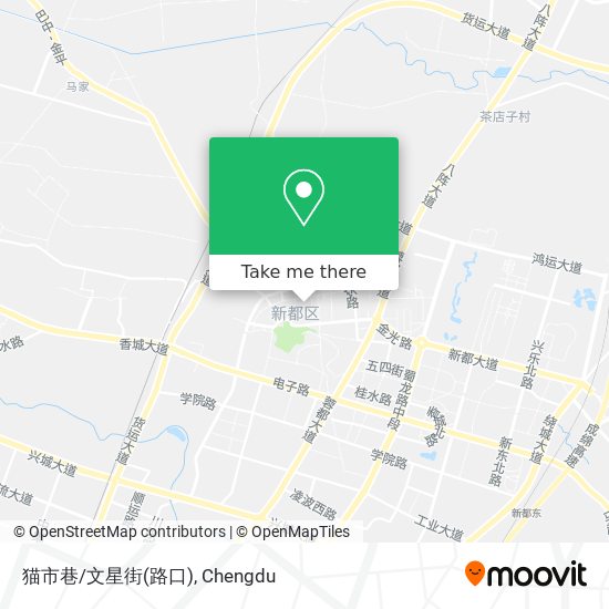 猫市巷/文星街(路口) map
