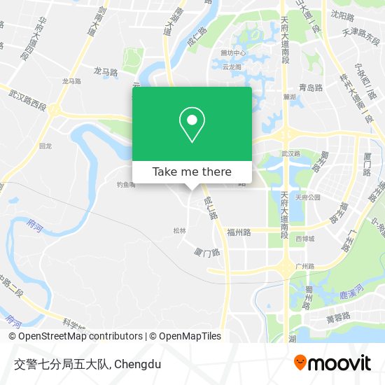 交警七分局五大队 map