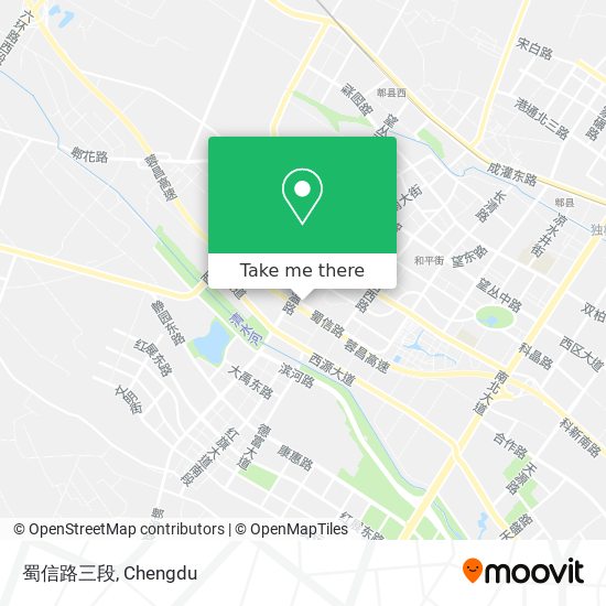 蜀信路三段 map