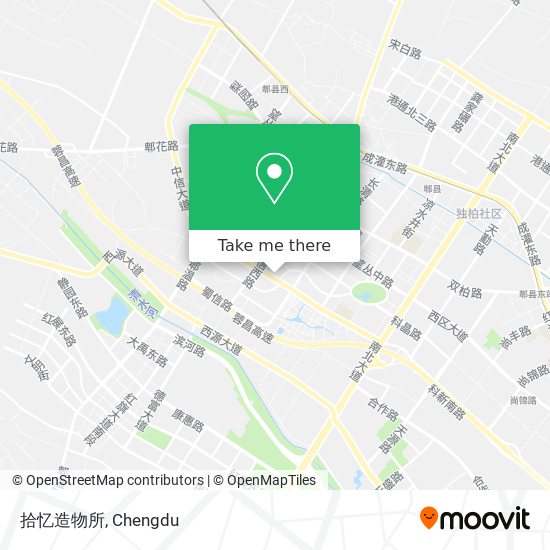 拾忆造物所 map