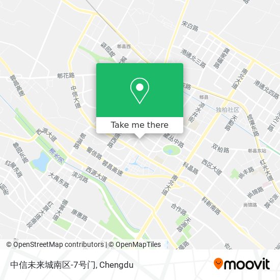 中信未来城南区-7号门 map