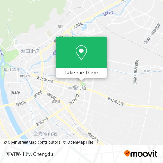 东虹路上段 map