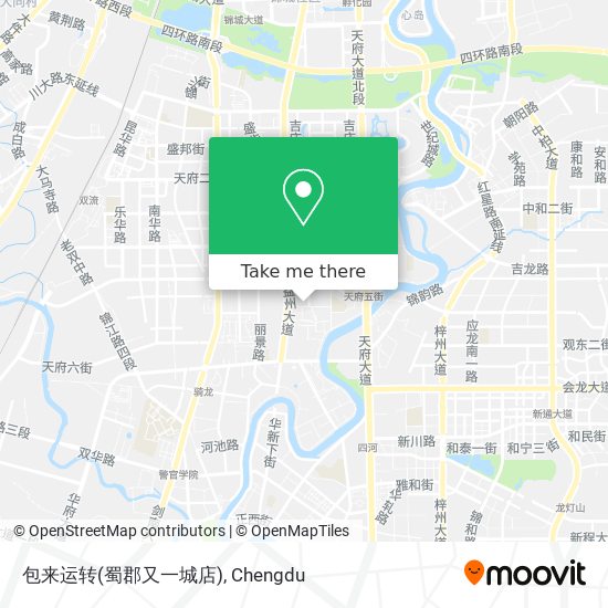包来运转(蜀郡又一城店) map