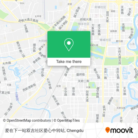爱在下一站双吉社区爱心中转站 map