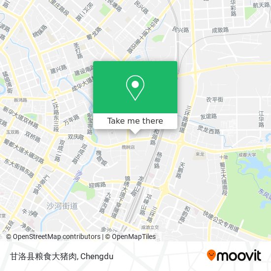 甘洛县粮食大猪肉 map