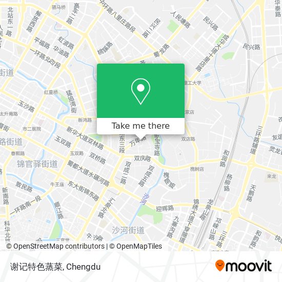 谢记特色蒸菜 map