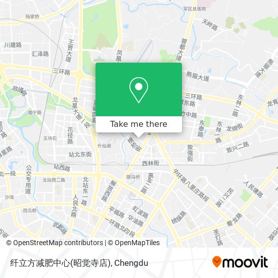 纤立方减肥中心(昭觉寺店) map
