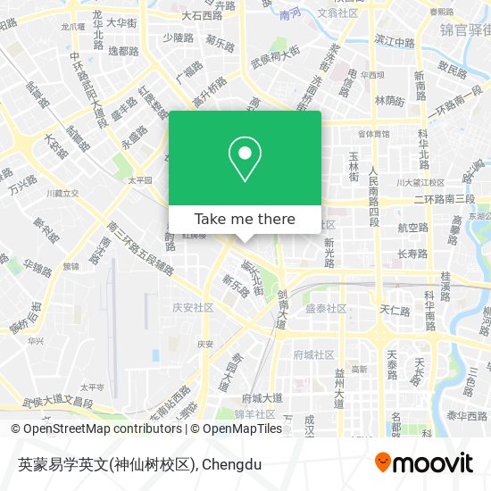 英蒙易学英文(神仙树校区) map