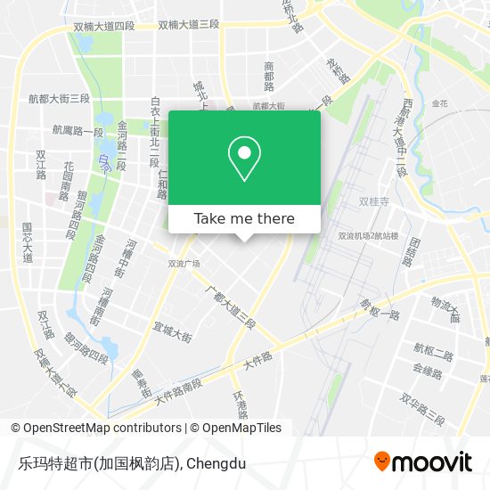 乐玛特超市(加国枫韵店) map