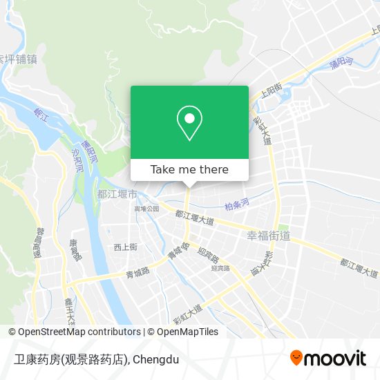卫康药房(观景路药店) map