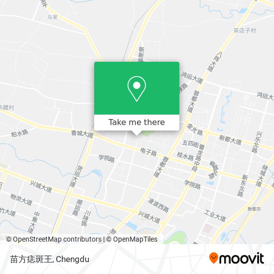 苗方痣斑王 map