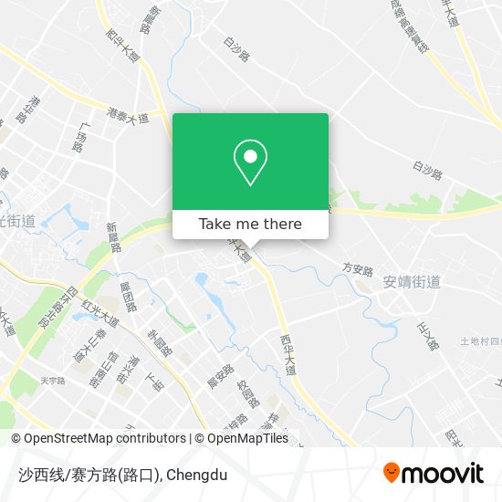 沙西线/赛方路(路口) map