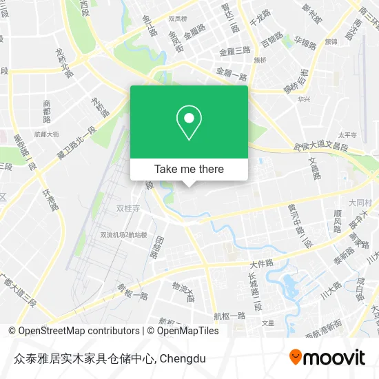 众泰雅居实木家具仓储中心 map