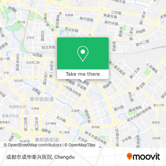 成都市成华泰兴医院 map