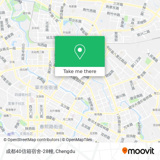 成都40信箱宿舍-28幢 map