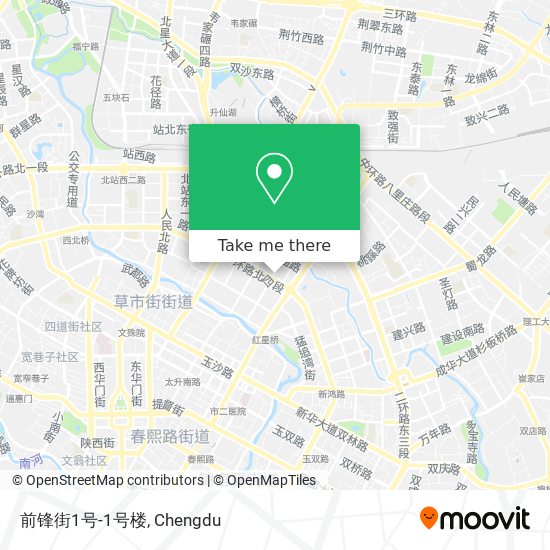 前锋街1号-1号楼 map