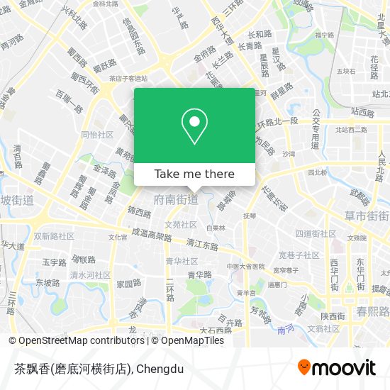 茶飘香(磨底河横街店) map