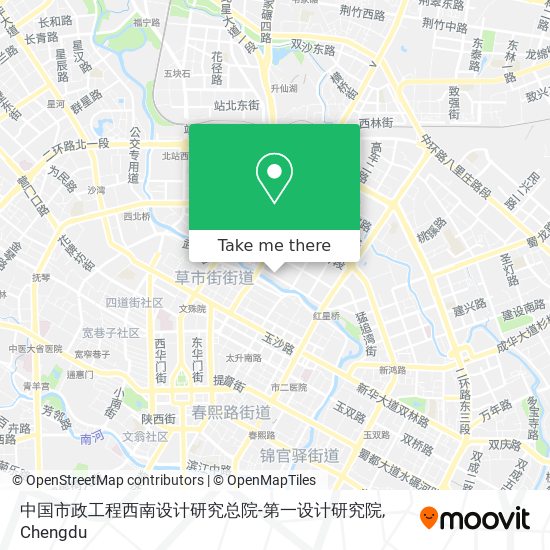 中国市政工程西南设计研究总院-第一设计研究院 map
