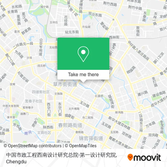 中国市政工程西南设计研究总院-第一设计研究院 map