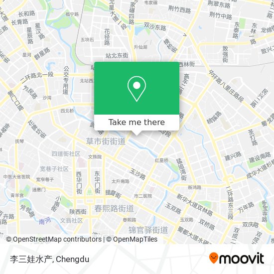 李三娃水产 map