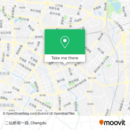 二仙桥南一路 map