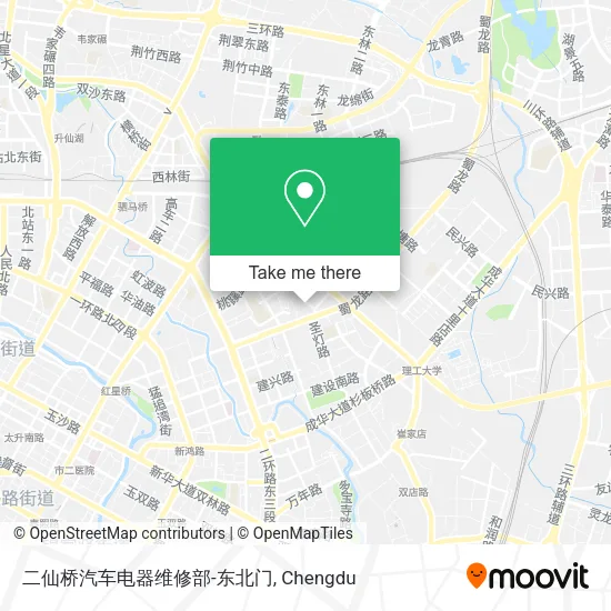 二仙桥汽车电器维修部-东北门 map
