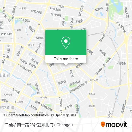 二仙桥南一路2号院(东北门) map