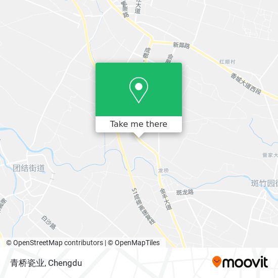 青桥瓷业 map