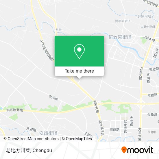 老地方川菜 map